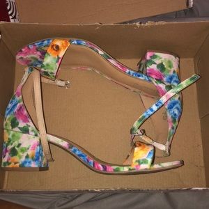 High heels 8 U.S used once for a couple of hours.